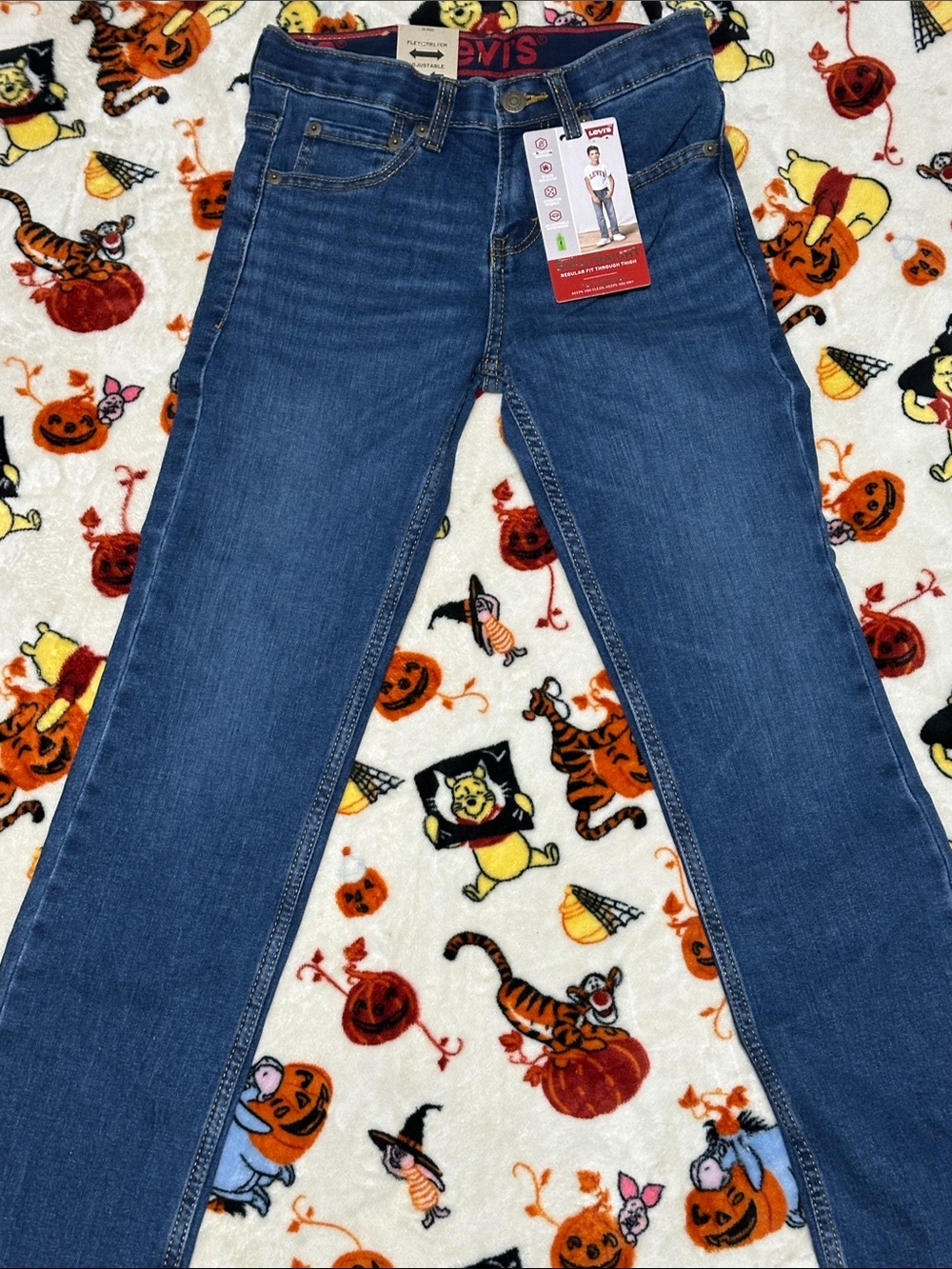 Levi's Boys Medium Blue Flare Jeans